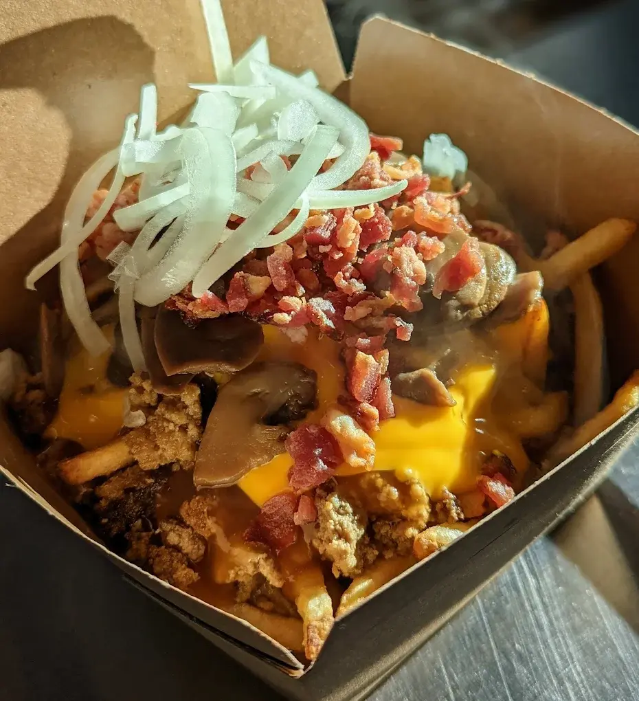 Best veggie poutine in Edmonton, AB