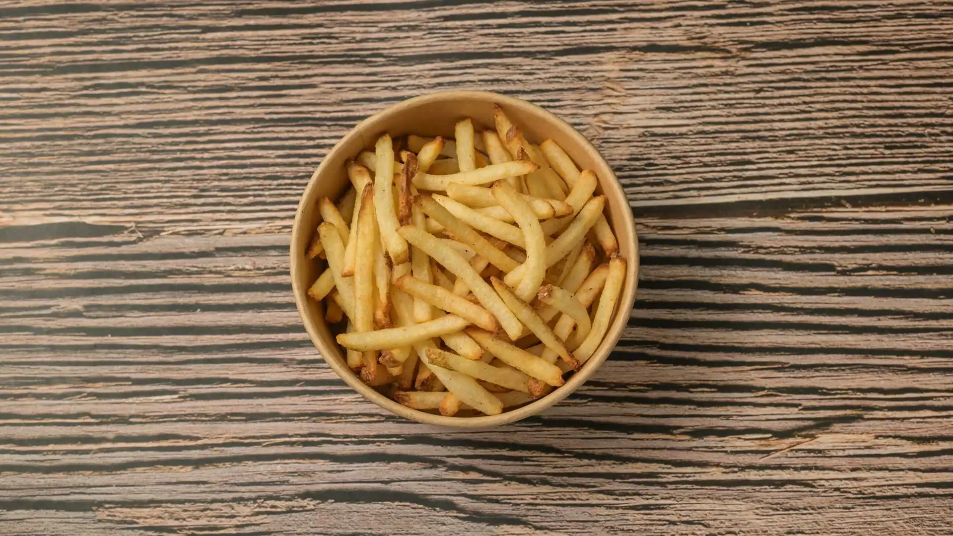 Air-Fried Fries at myFries Poutinerie in Edmonton