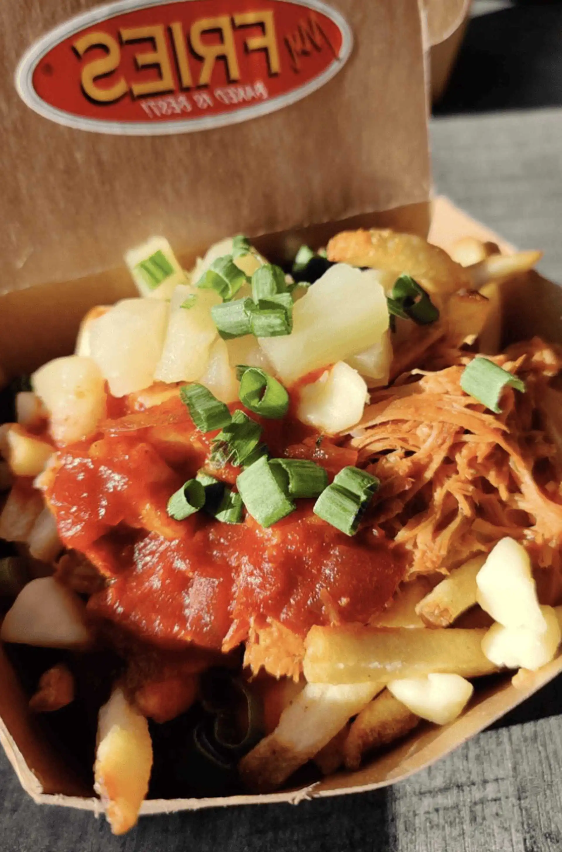Delicious Pulled Pork Poutine in Edmonton, AB